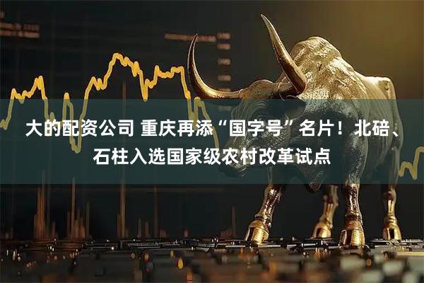 大的配资公司 重庆再添“国字号”名片!北碚、石柱入选国家级农村改革试点