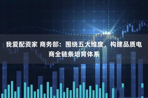 我爱配资家 商务部：围绕五大维度，构建品质电商全链条培育体系